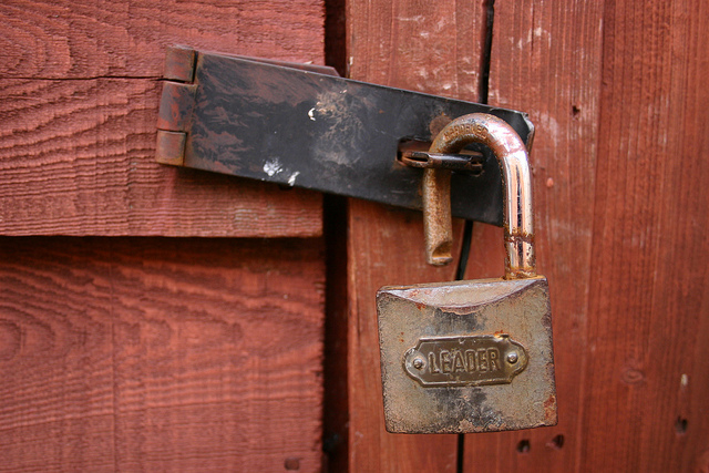 Unlocked lock