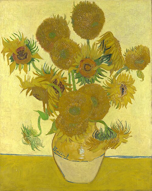 Sunflowers - Vincent van Gogh (1888)